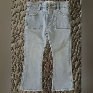 Zara Toddlers Soft Denim Skinny Jeans Sz 18-24Mos